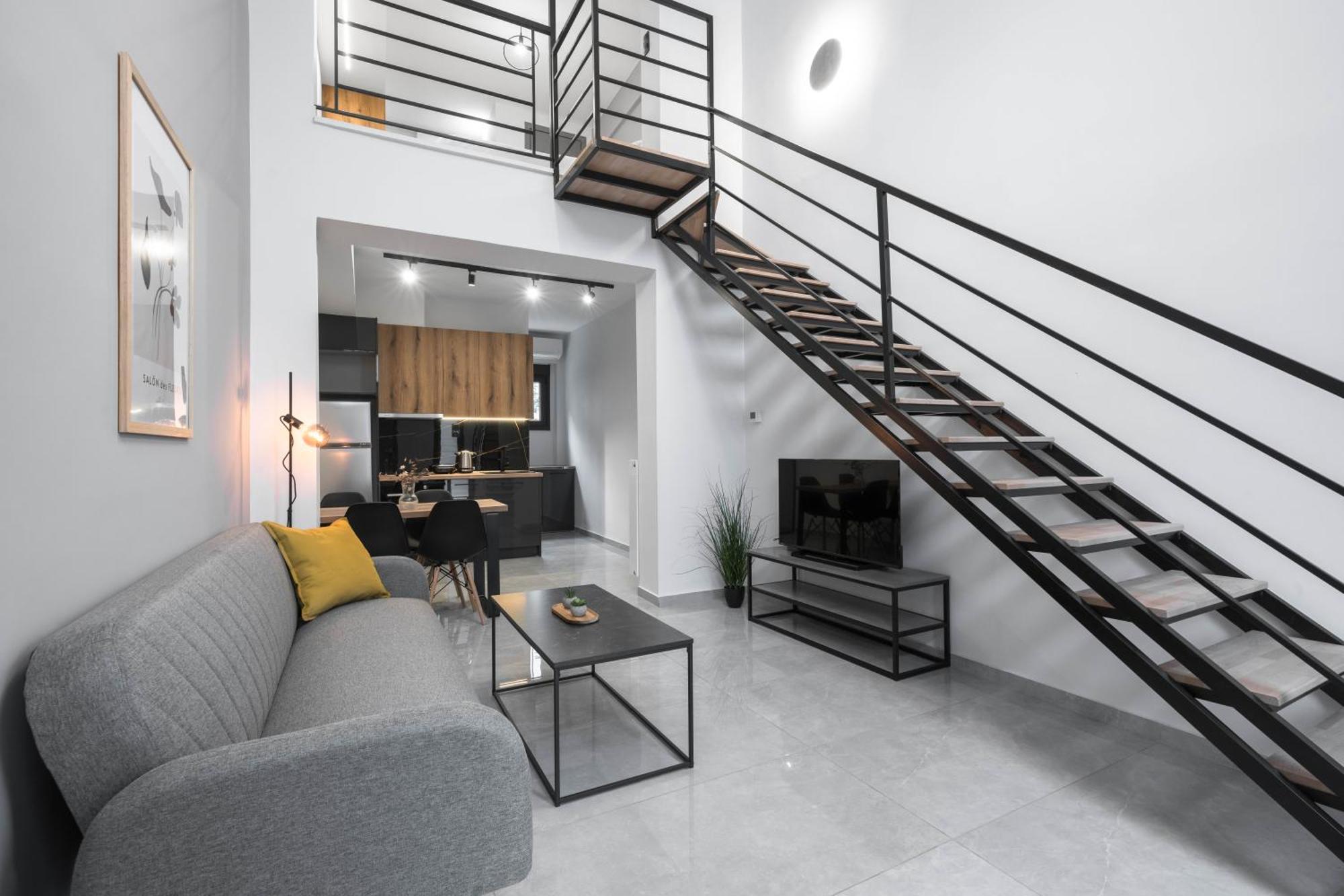 Ferienwohnung Railway Lofts Thessaloniki Exterior foto